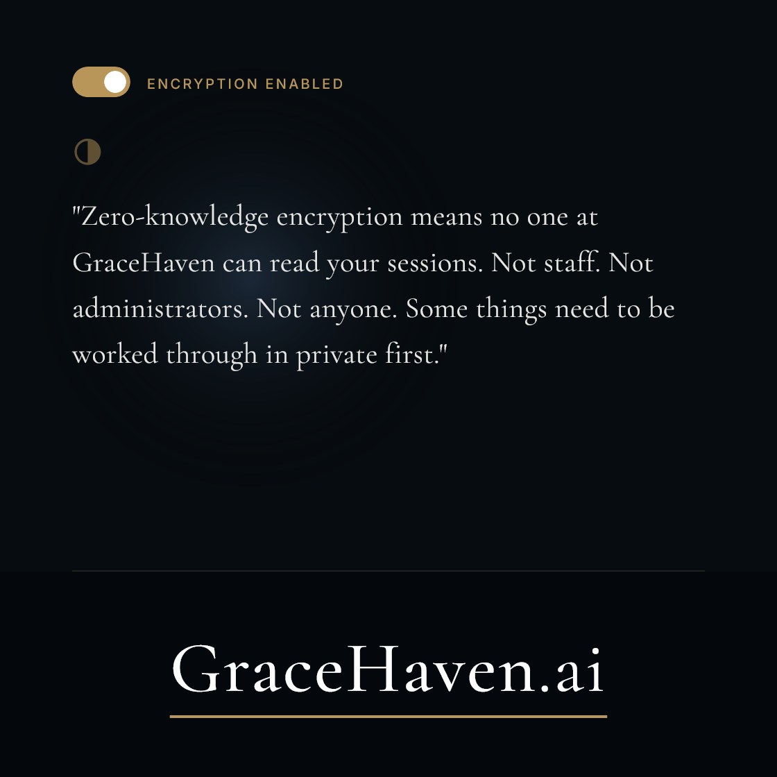 Feature — Zero-Knowledge Encryption