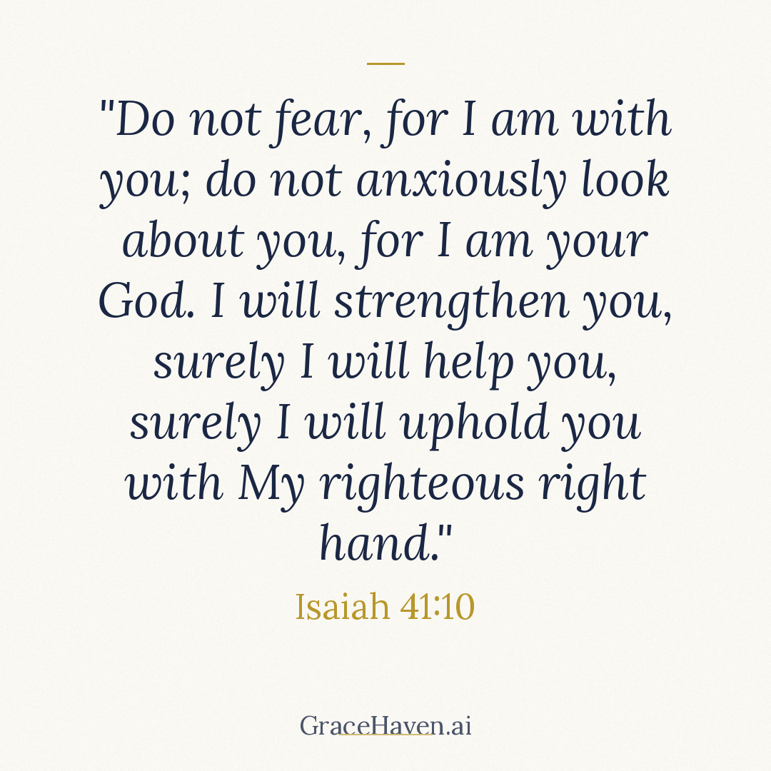 Scripture Card — Isaiah 41:10