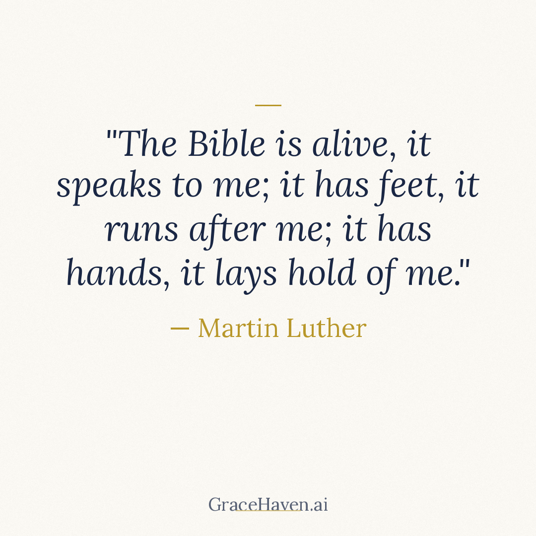 Quote — Martin Luther on Scripture