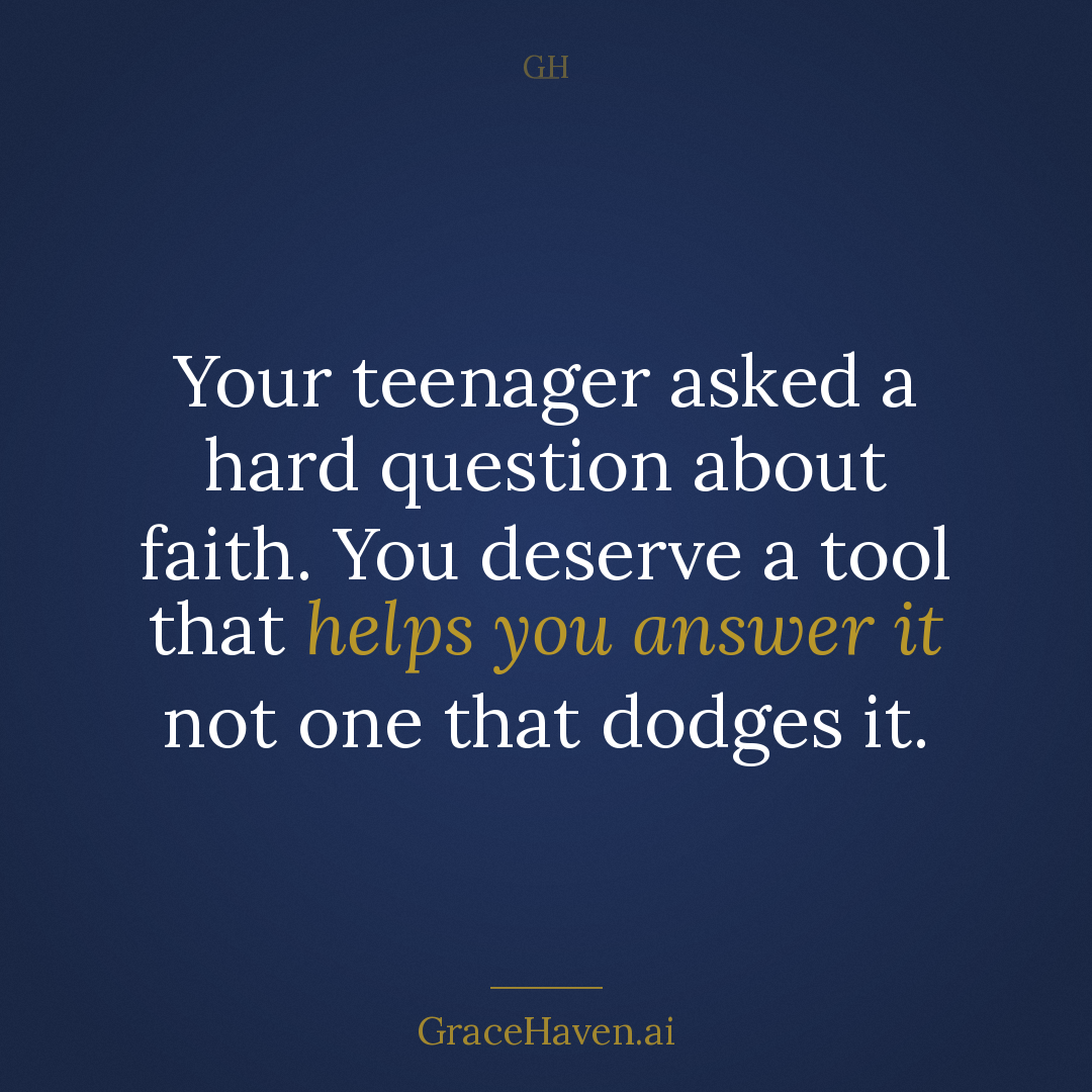 Feature — When Your Teenager Asks