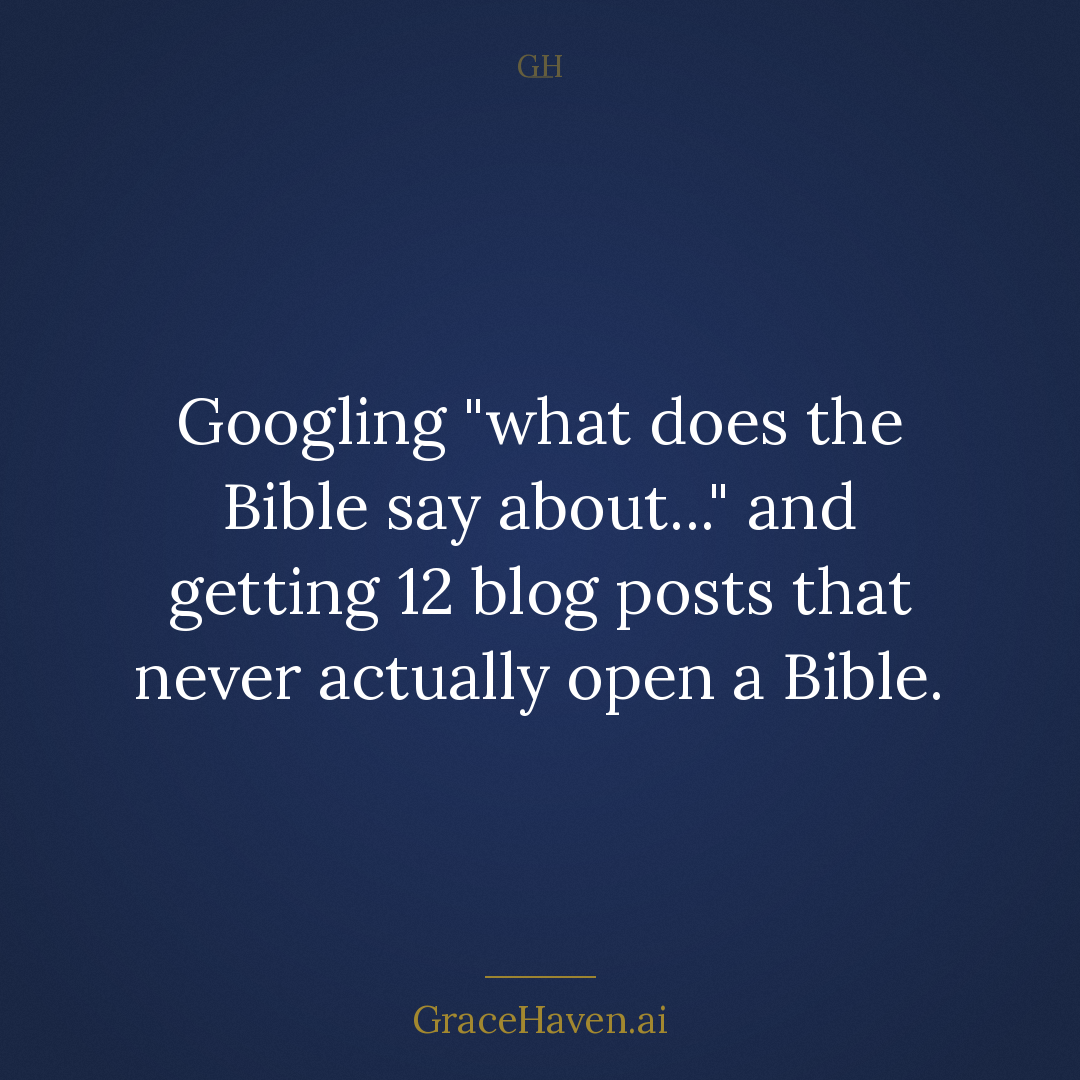 Meme — 12 Blog Posts, No Bible