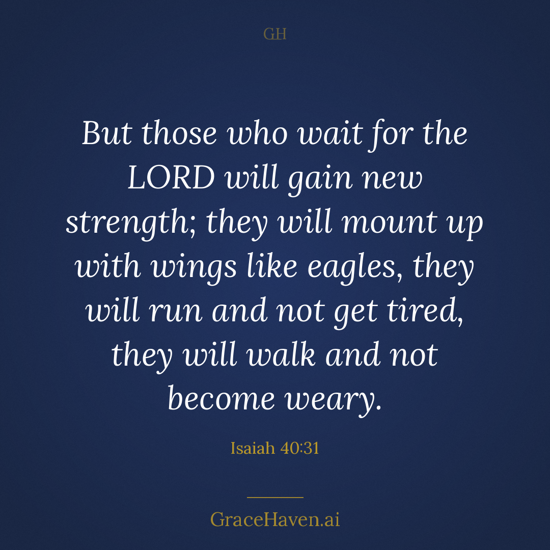 Scripture Card — Isaiah 40:31