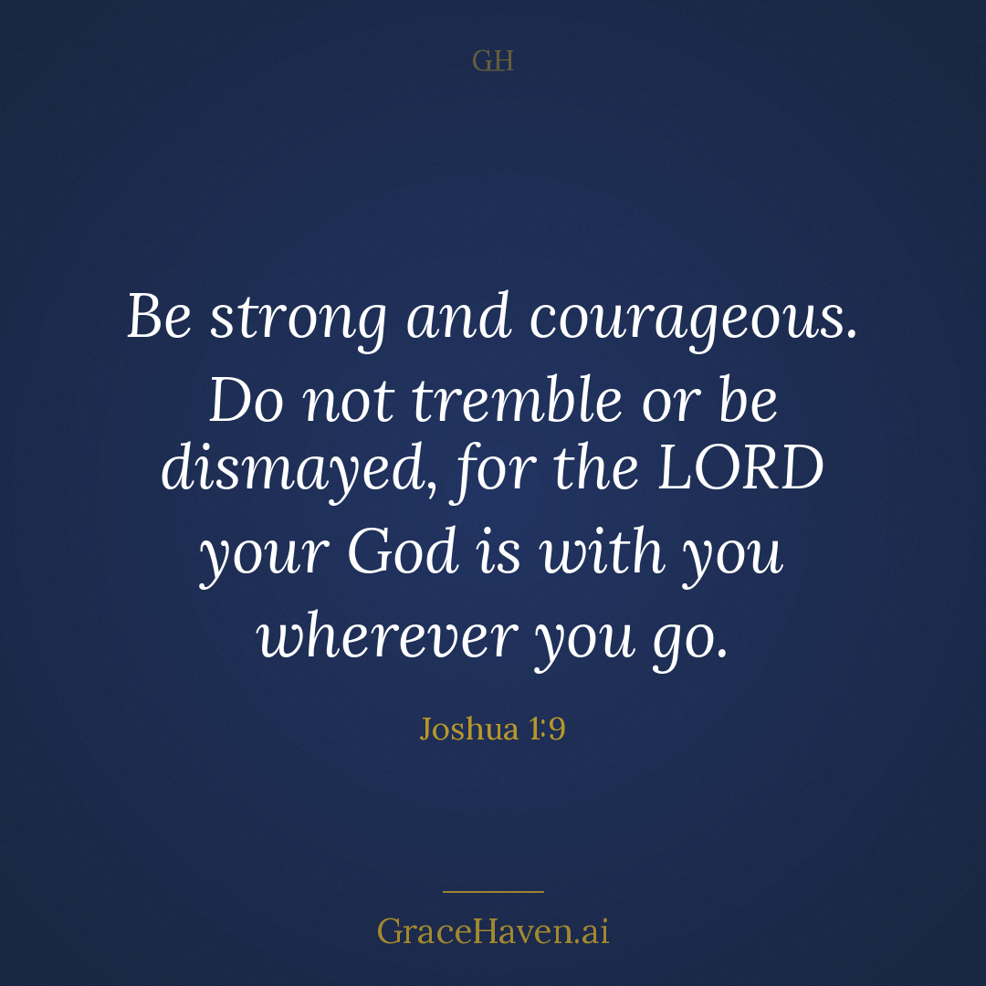 Scripture Card — Joshua 1:9