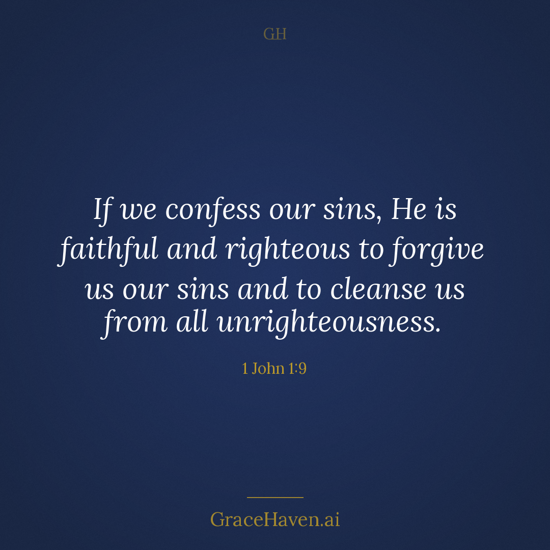 Scripture Card — 1 John 1:9