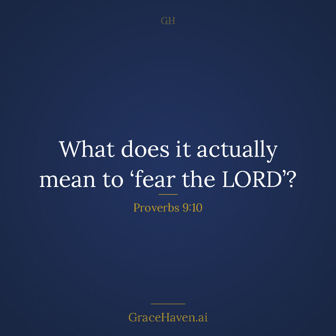 Study Prompt — Proverbs 9:10