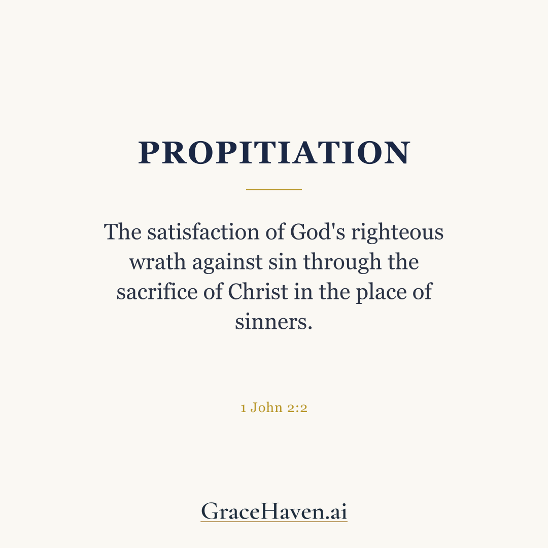 Theological Concept — Propitiation
