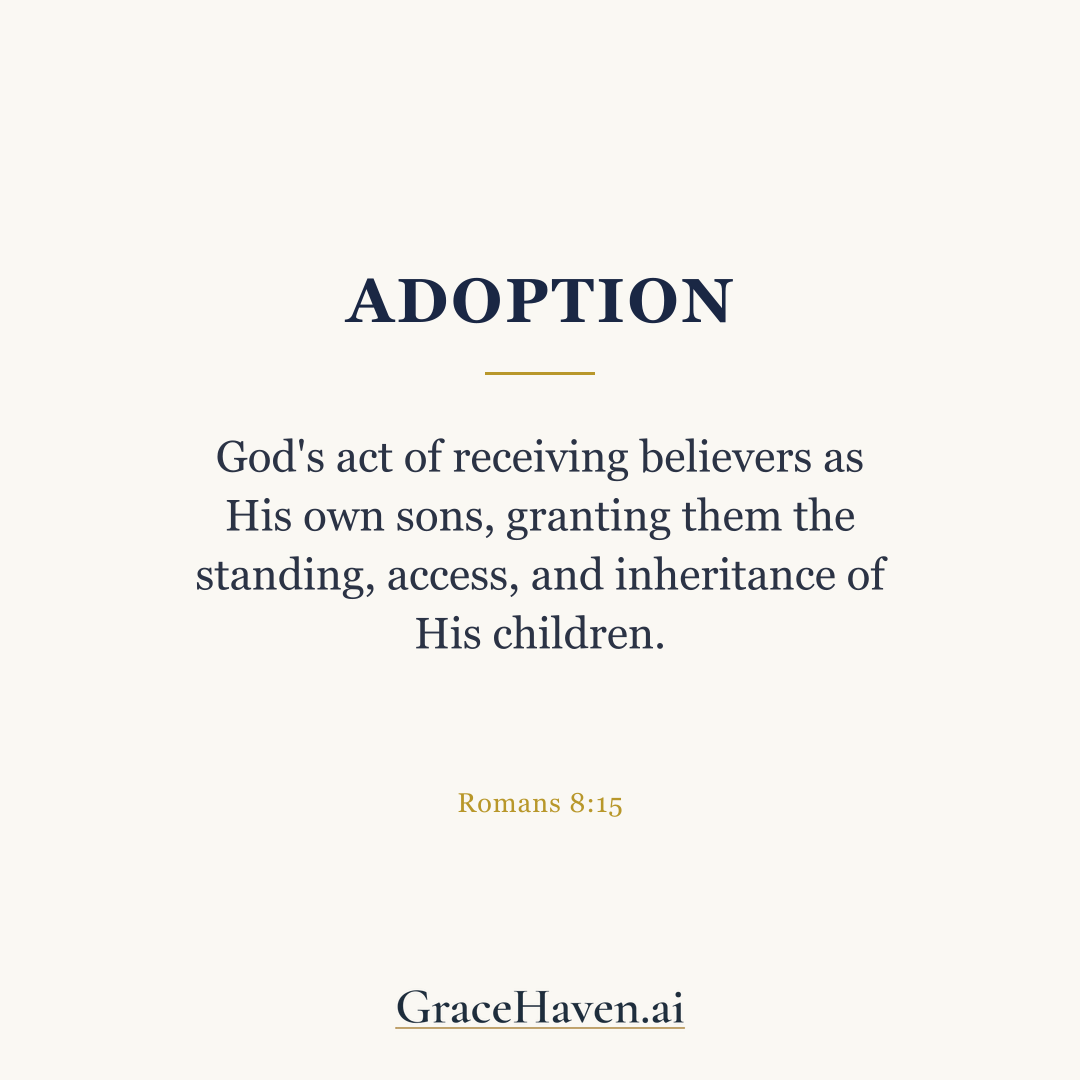 Theological Concept — Adoption