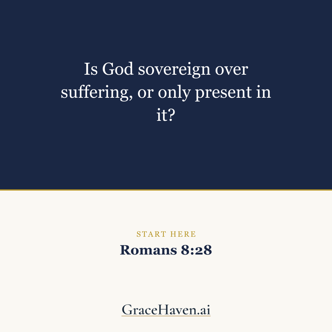Study Prompt — Is God Sovereign Over Suffering?