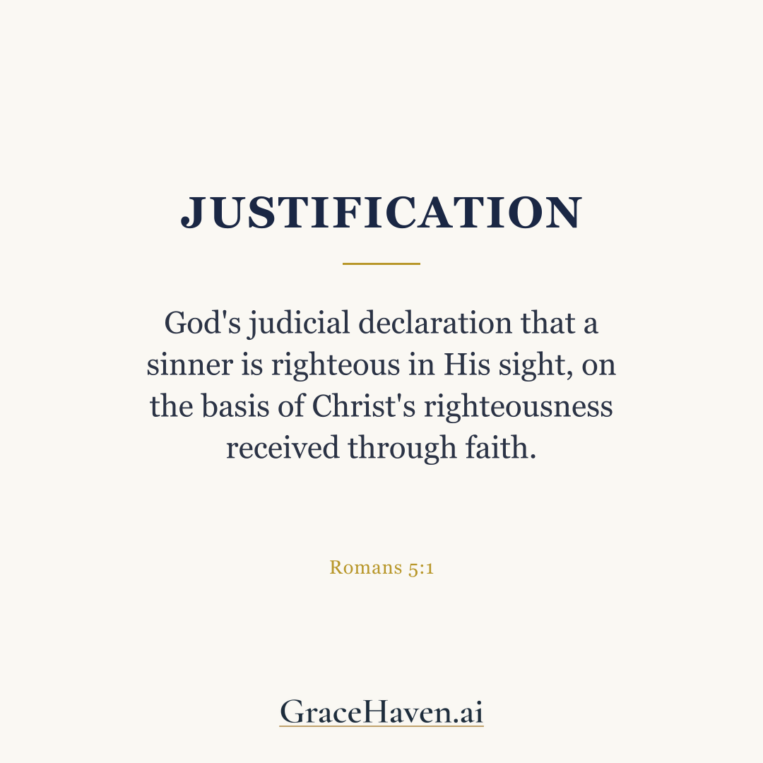 Theological Concept — Justification