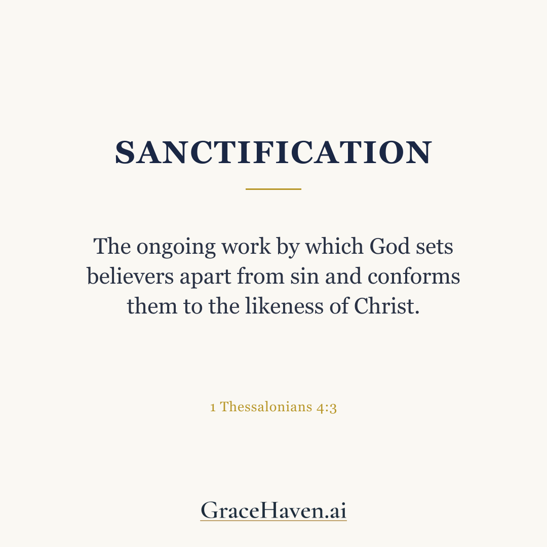 Theological Concept — Sanctification