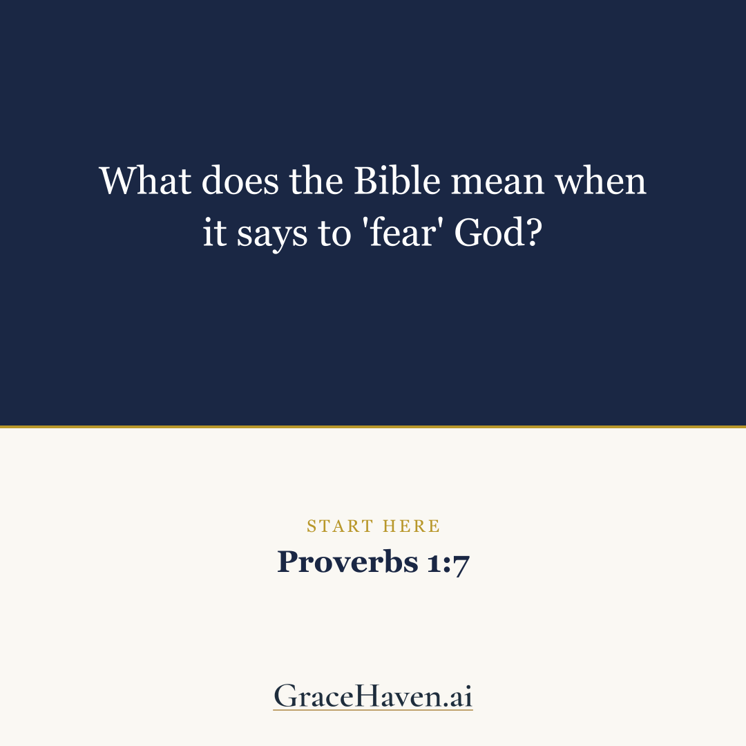 Study Prompt — The Fear of the LORD