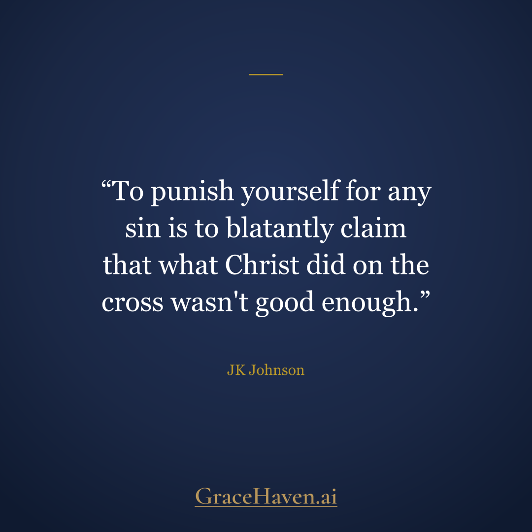Quote — JK Johnson on Self-Punishment and the Cross