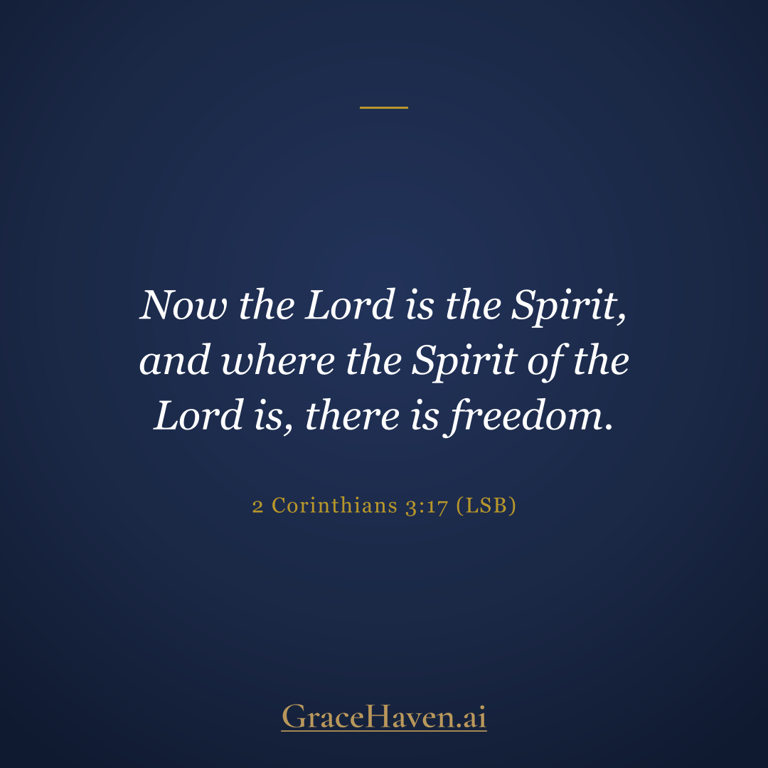 Scripture — 2 Corinthians 3:17